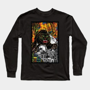 Black Tiger Leap Long Sleeve T-Shirt